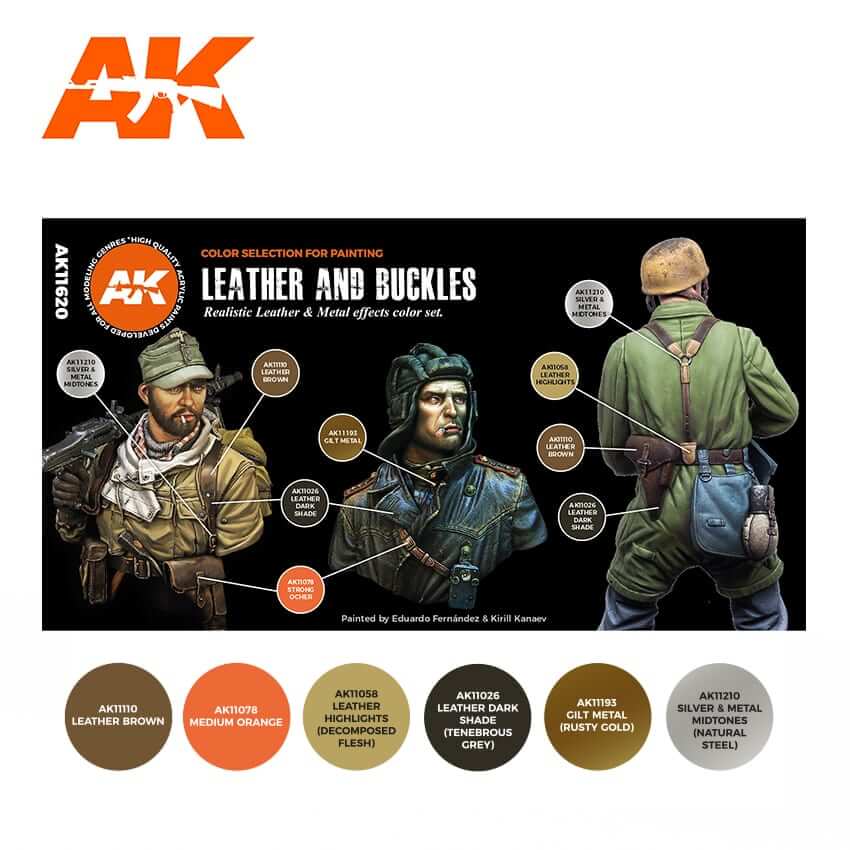 AK Interactive Paint Sets, Figure Series