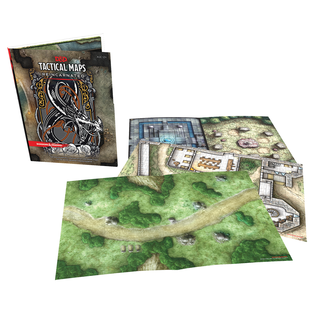 Dungeons & Dragons Tactical Maps Reincarnated The Sword & Board