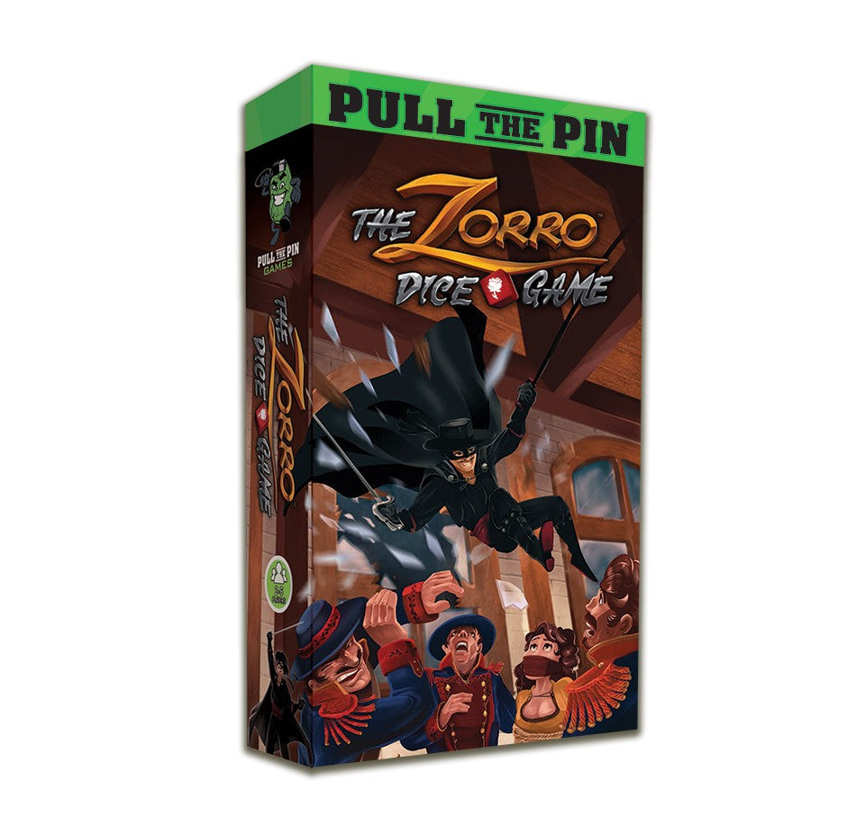 The Zorro Dice Game-Pull the Pin Games – The Sword & Board