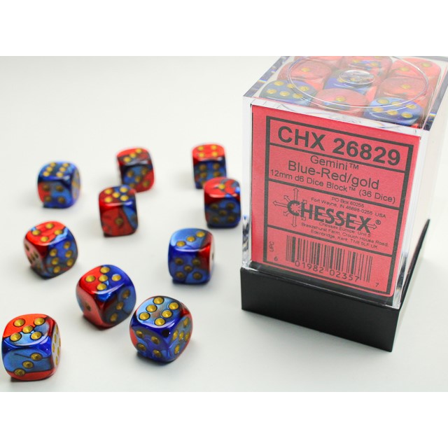 Chessex 36 Six-sided Dice