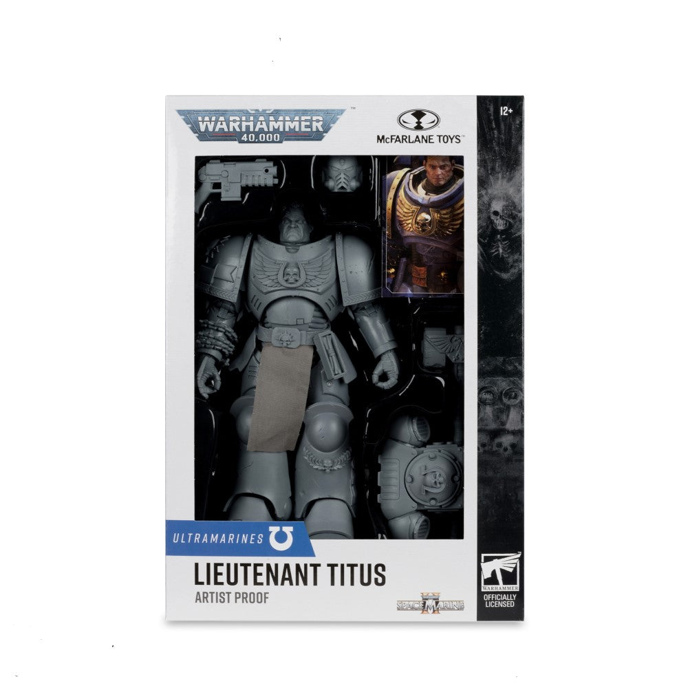 McFarlane Toys Warhammer 40,000 Ultramarines Lieutenant Titus (Artist Proof)