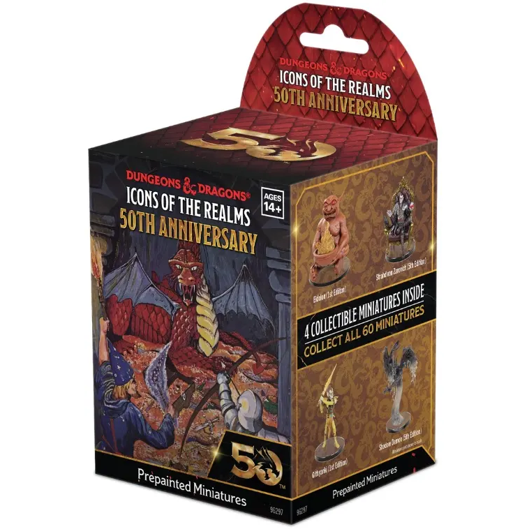 D&D Icons of the Realms: 50th Anniversary Miniatures Booster