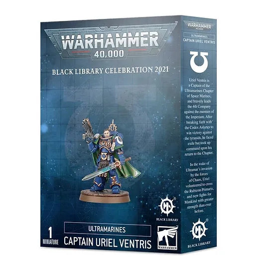 Ultramarines Captain Uriel Ventris Black Library Celebration 2021