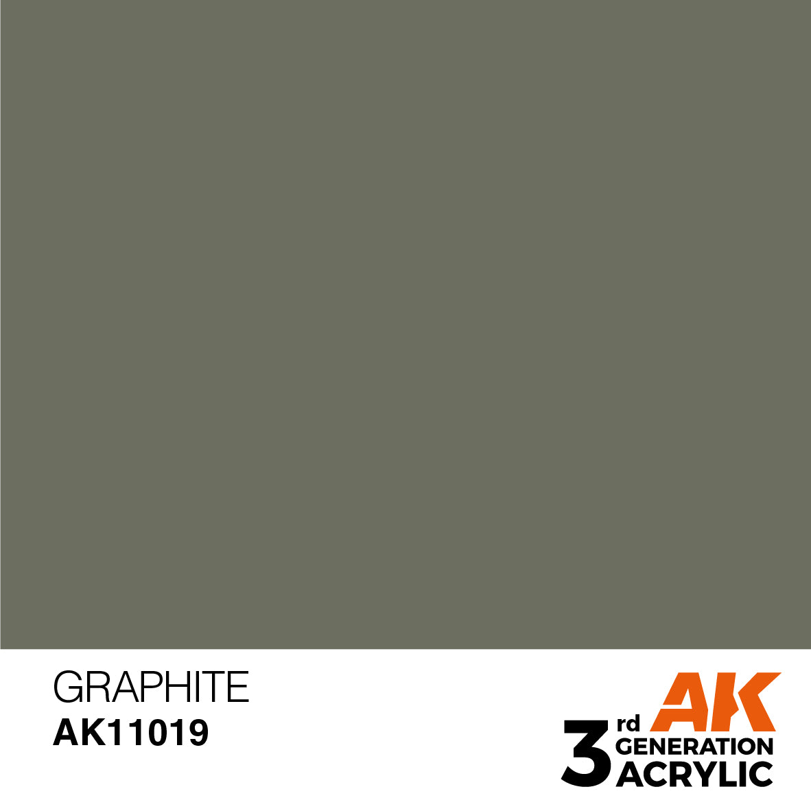 AK 3rd Gen acrylic paints: White 001 - English Grey 020