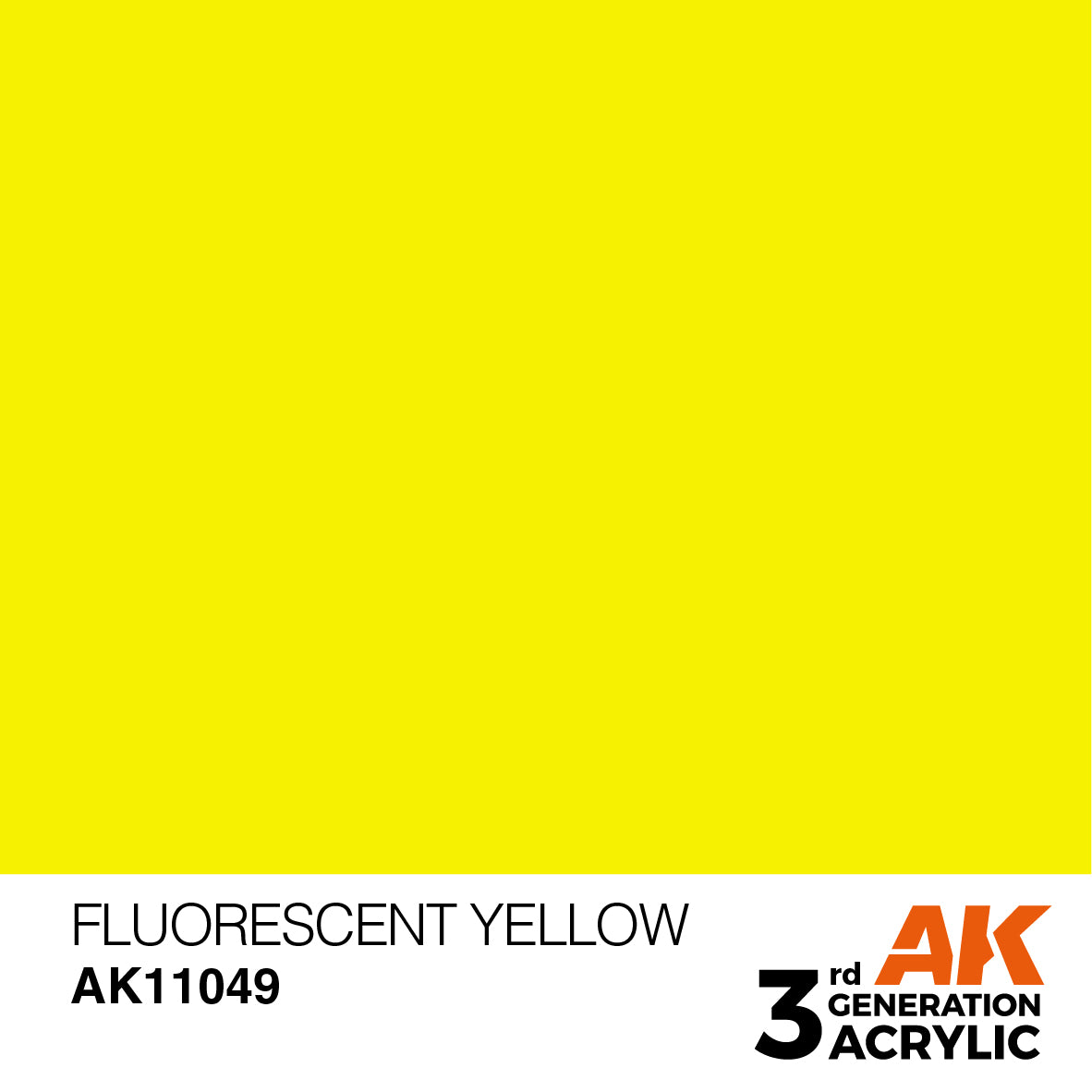 AK 3rd Gen acrylic paints: Golden Yellow 041 - Sickly Pink 060