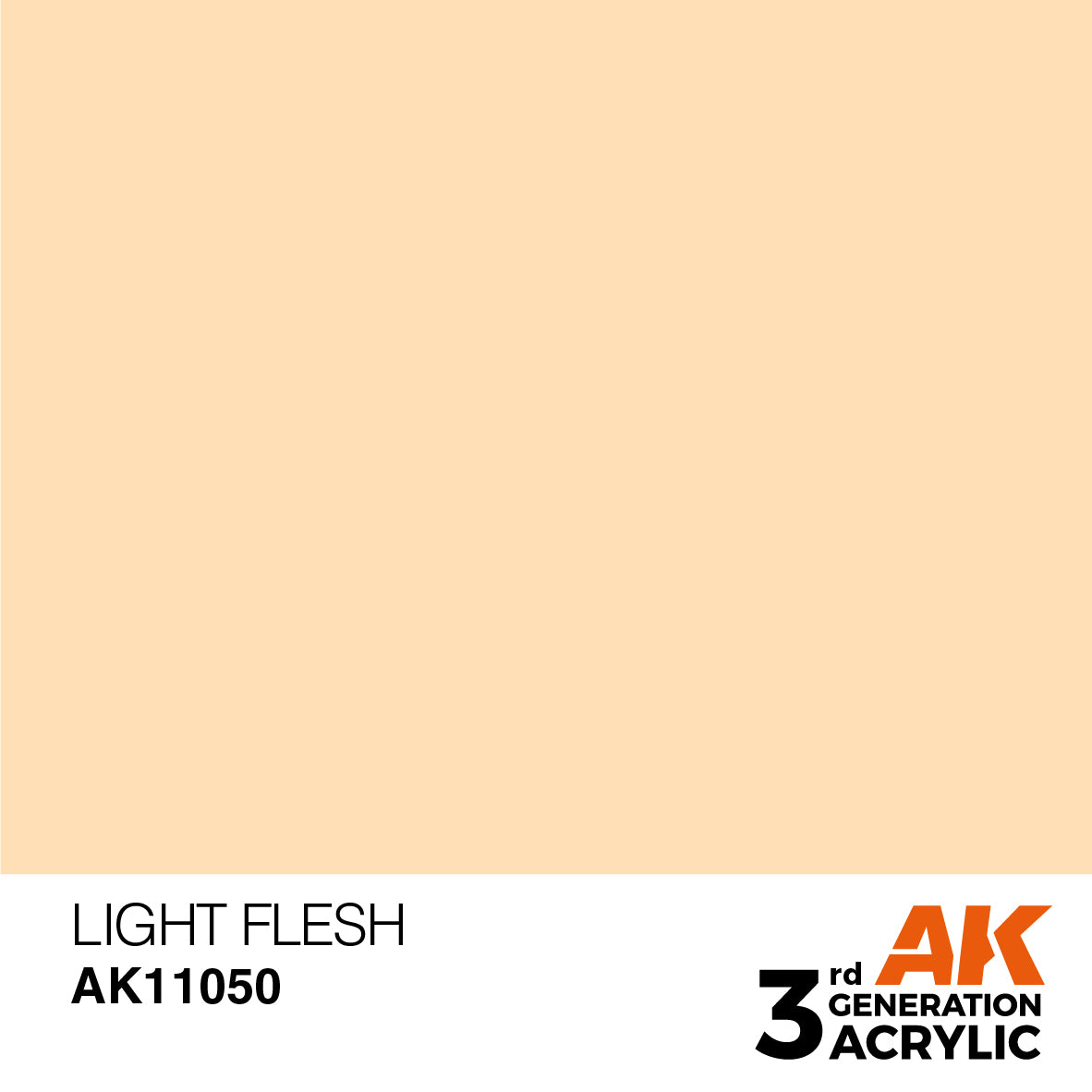 AK 3rd Gen acrylic paints: Golden Yellow 041 - Sickly Pink 060