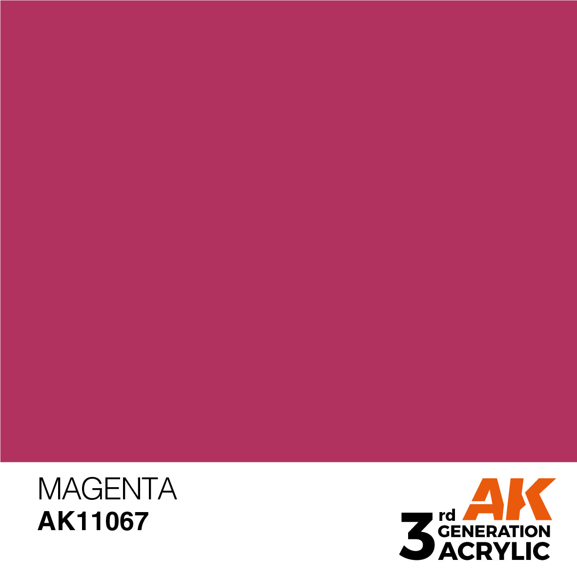 AK 3rd Gen acrylic paints: Salmon 061 - Deep Orange 080