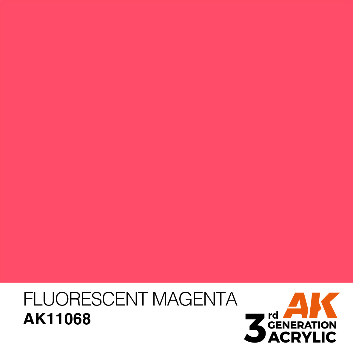 AK 3rd Gen acrylic paints: Salmon 061 - Deep Orange 080