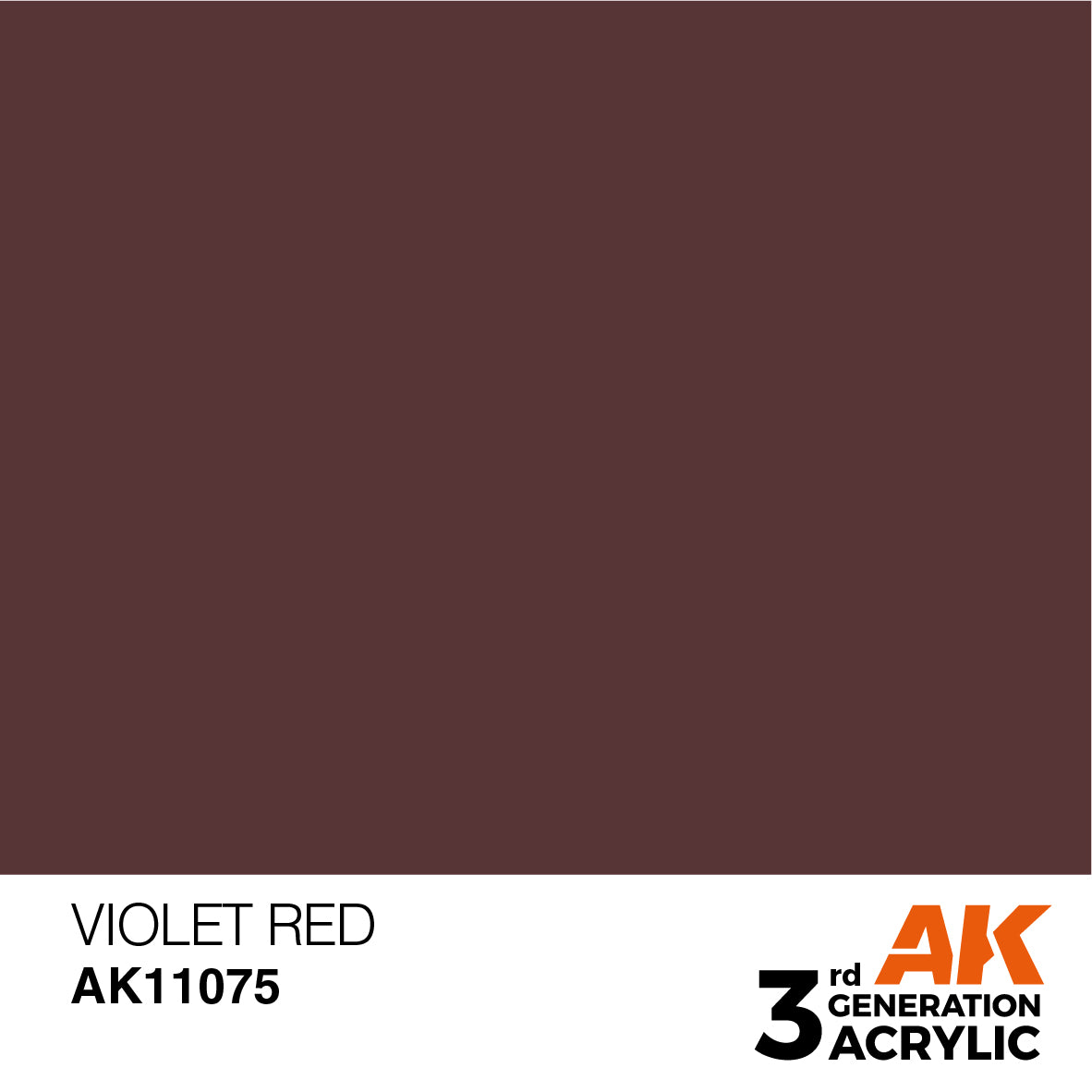 AK 3rd Gen acrylic paints: Salmon 061 - Deep Orange 080