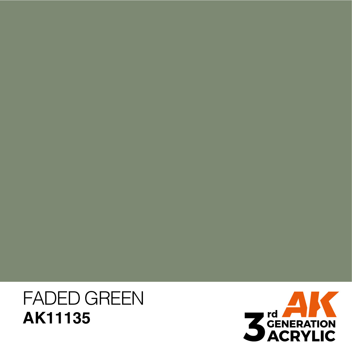 AK 3rd Gen acrylic paints: Tan Earth 121 - Grass Green 140