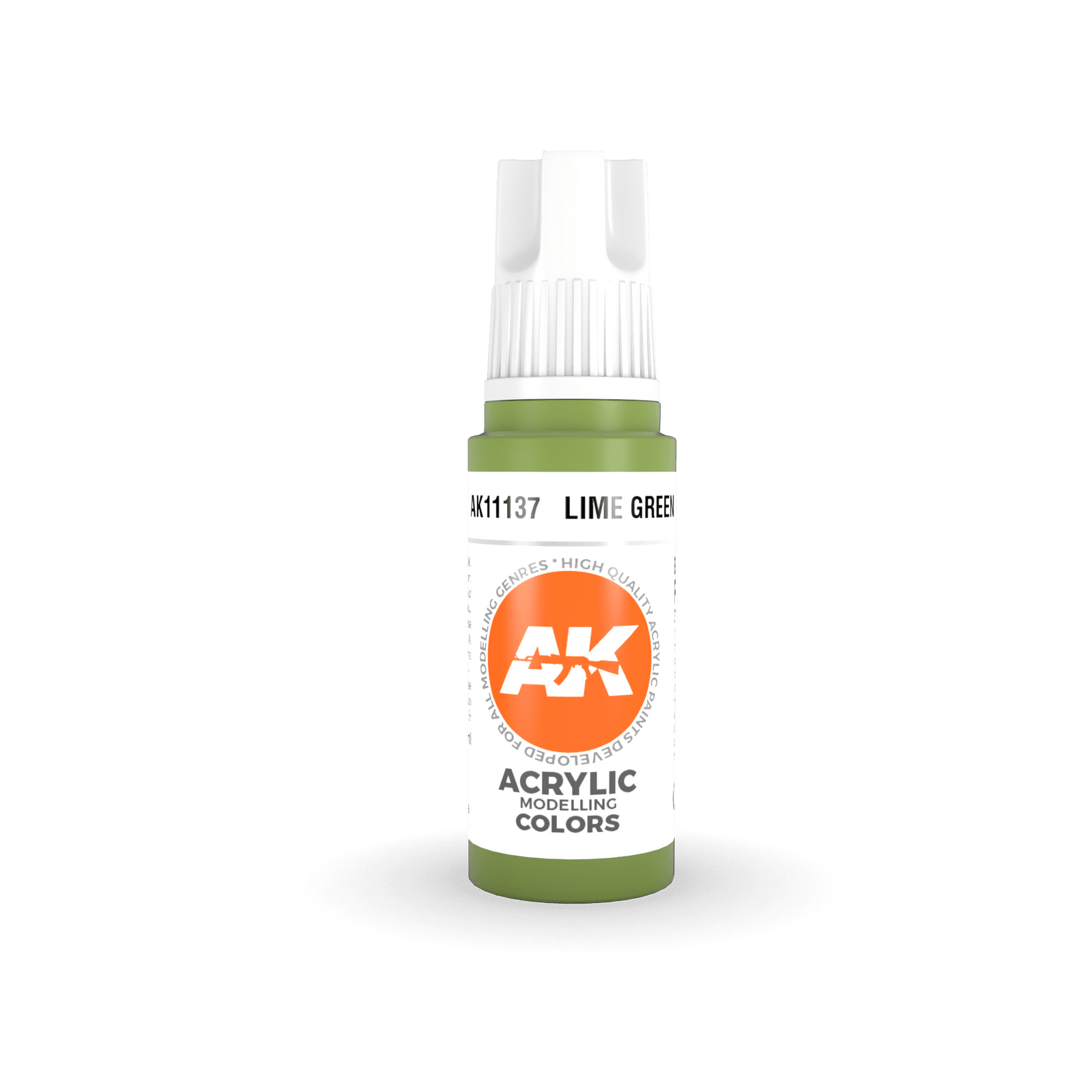 AK 3rd Gen acrylic paints: Tan Earth 121 - Grass Green 140