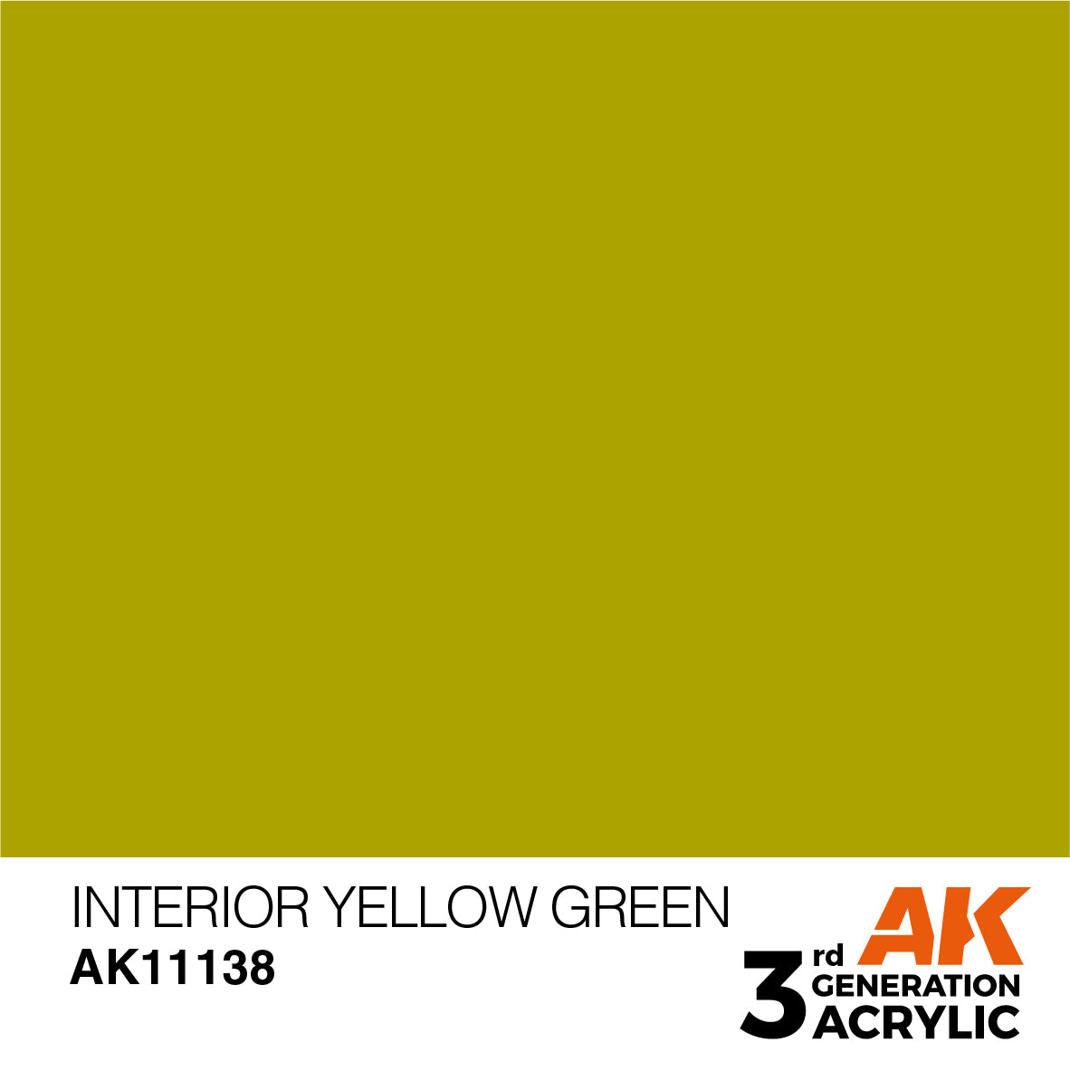 AK 3rd Gen acrylic paints: Tan Earth 121 - Grass Green 140