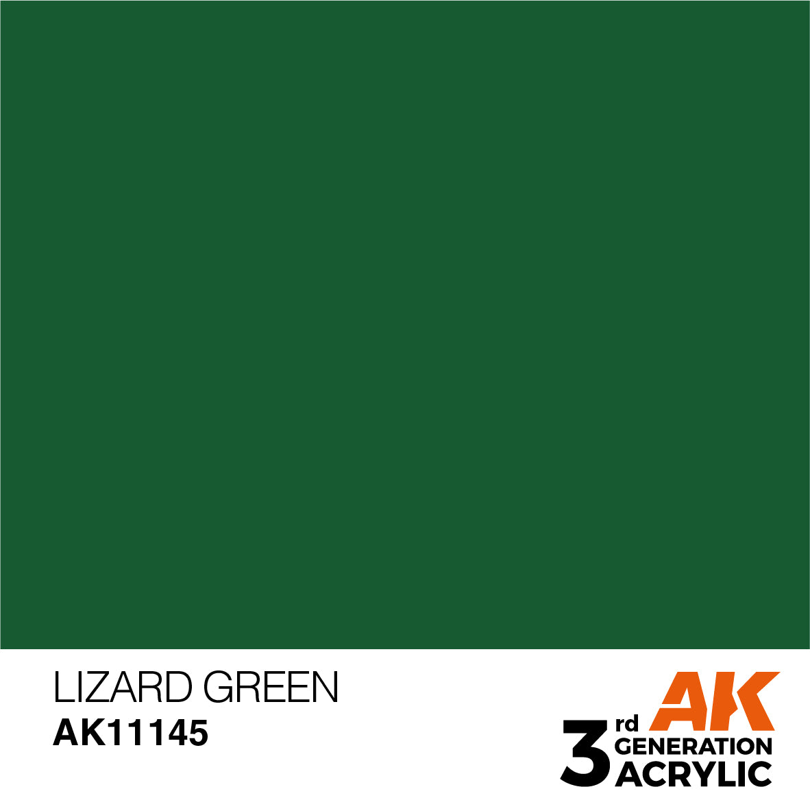 AK 3rd Gen acrylic paints: Light Green 141 - Black Green 160