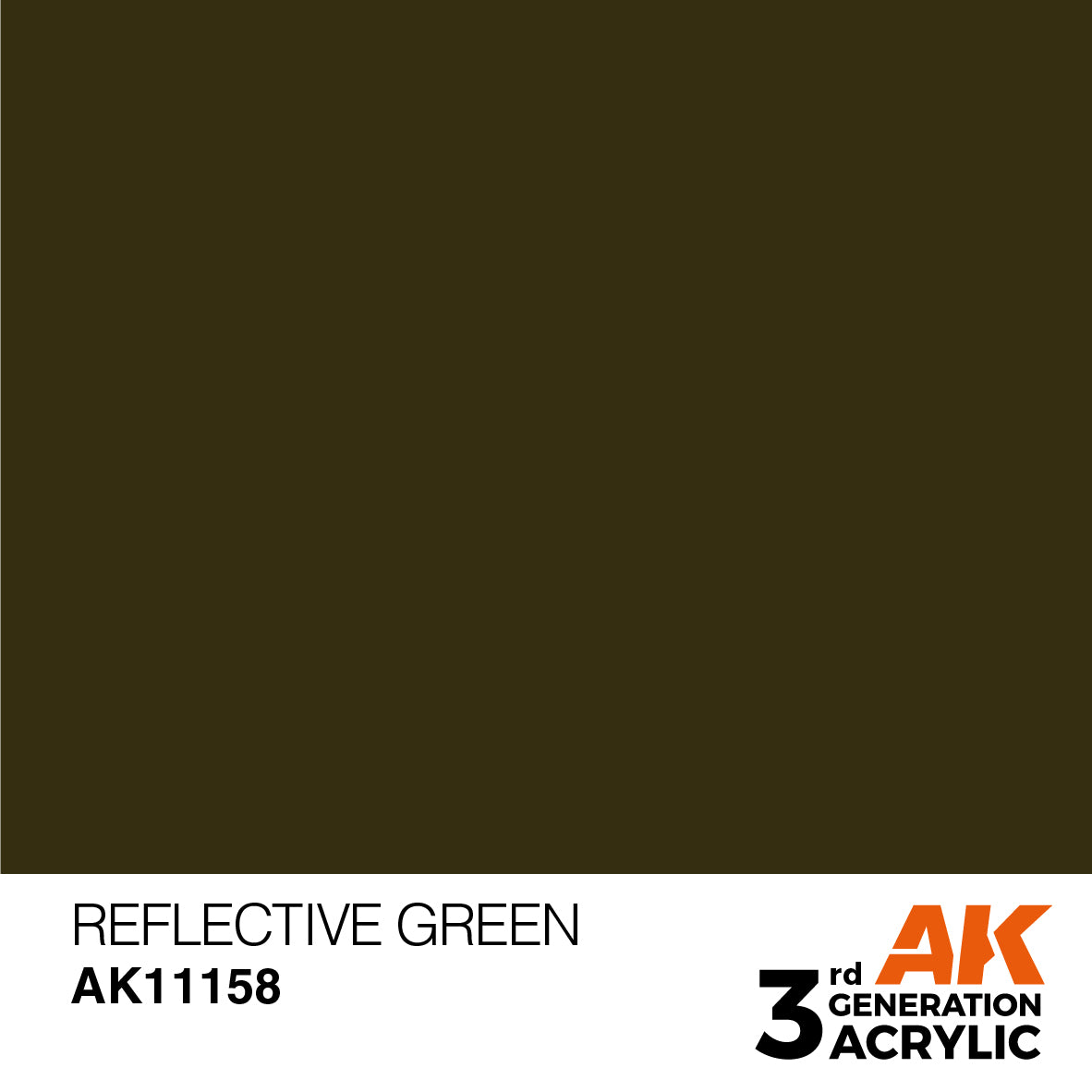 AK 3rd Gen acrylic paints: Light Green 141 - Black Green 160