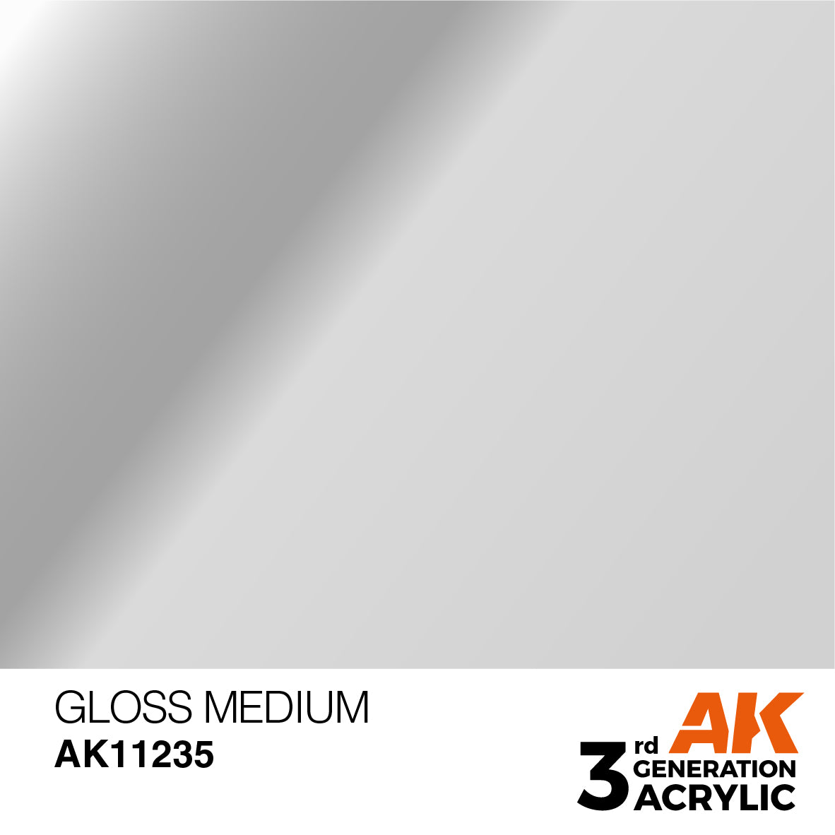 AK 3rd Gen acrylic paints: Skin Ink 221 - Gloss Medium 235