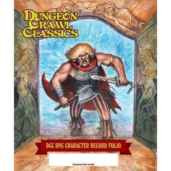 DCC RPG Character Record Folio