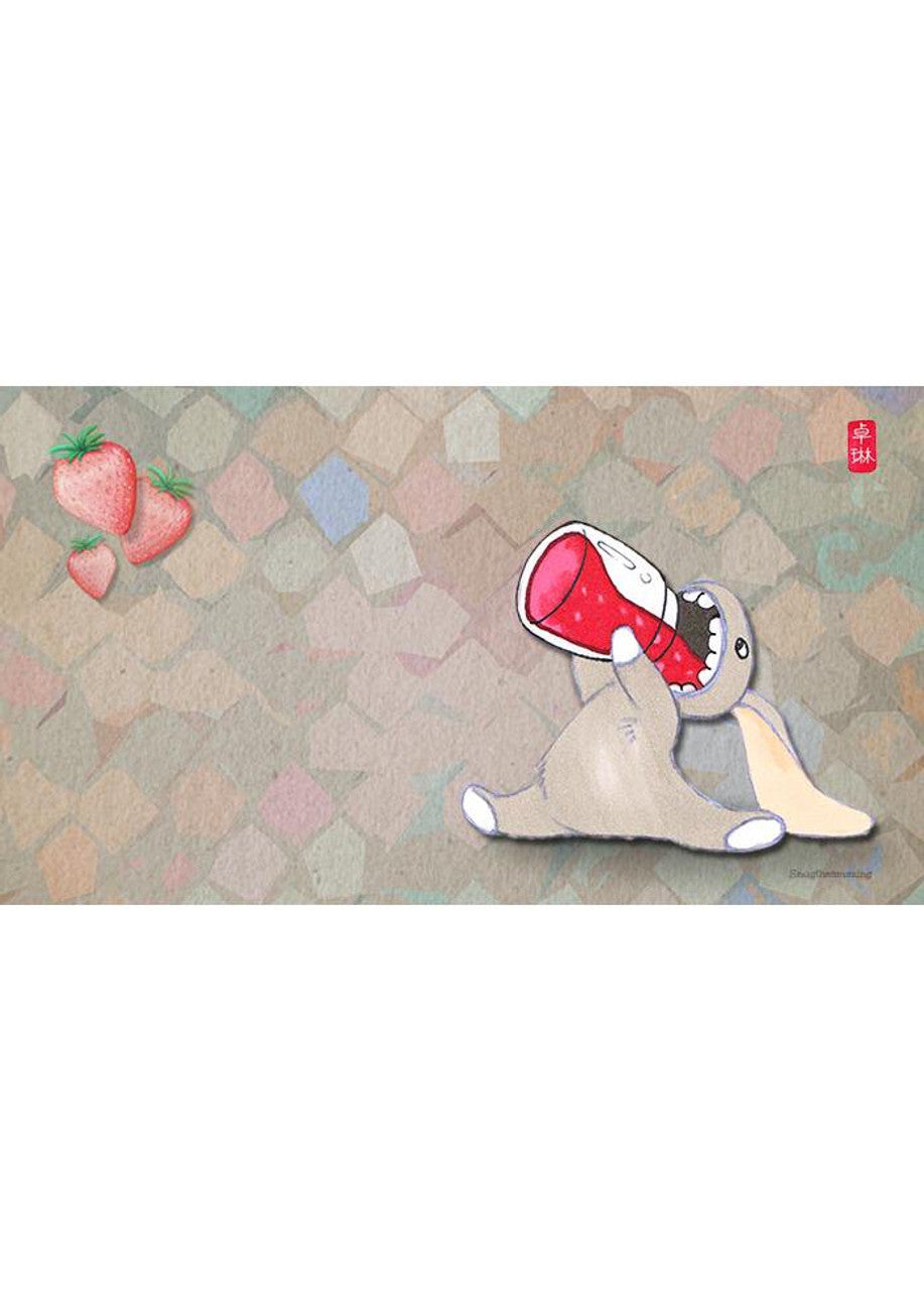 Jam Bunny (24'' x 14'') Playmat