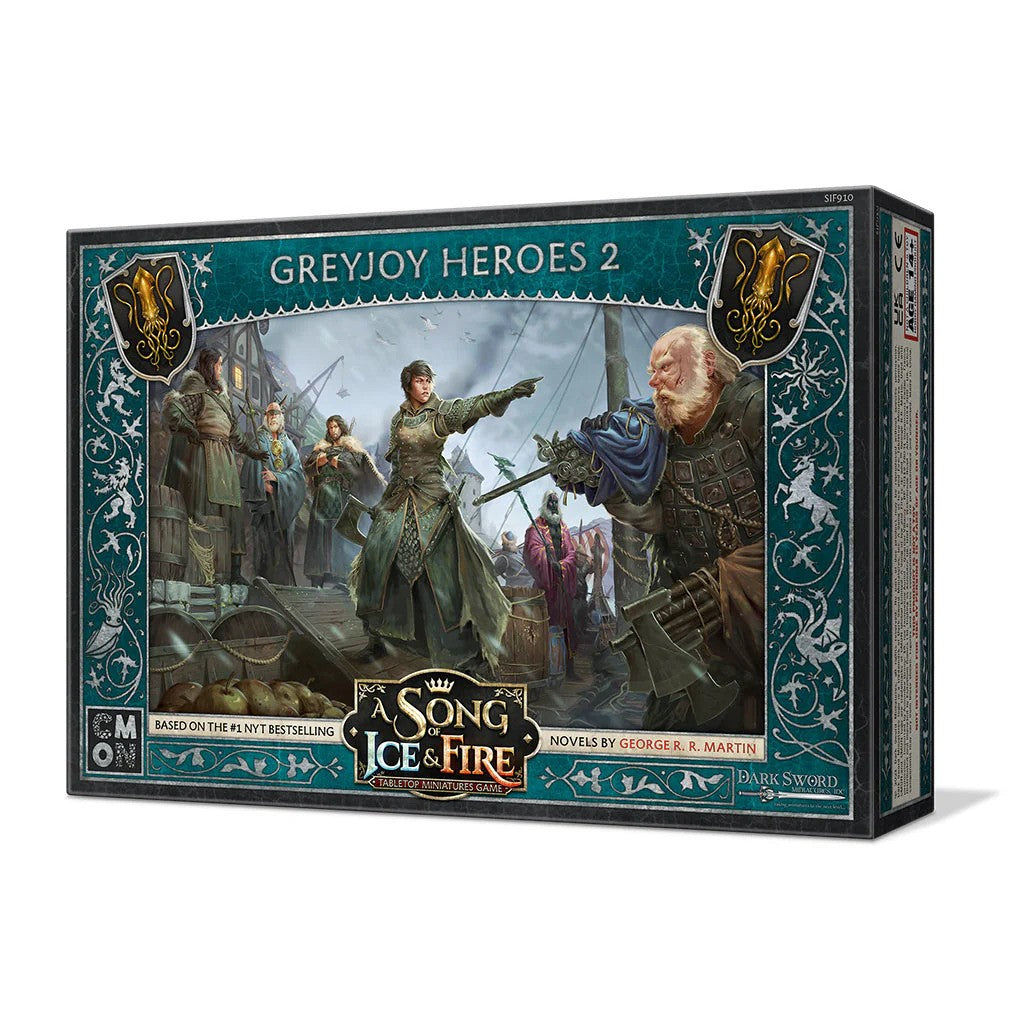 A Song of Ice & Fire Tabletop Miniatures Game: Greyjoy Heroes 2