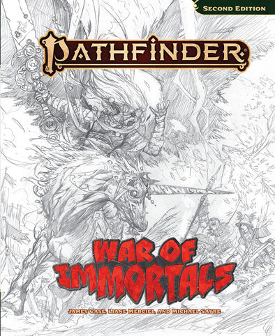 Pathfinder 2E - War of Immortals (Sketch Cover)