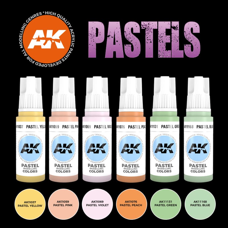 AK 3rd Gen Pastels Set