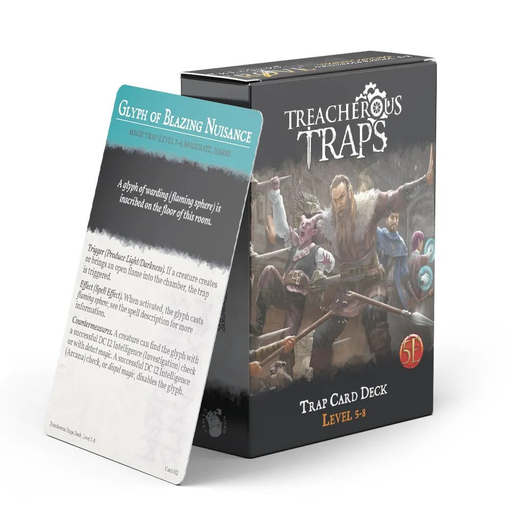 Treacherous Traps: Trap Card Deck CR 5 - 8