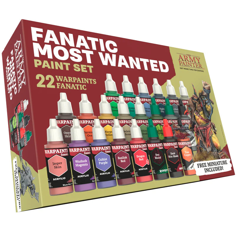 Army Painter - Fanatic Most Wanted Paint Set