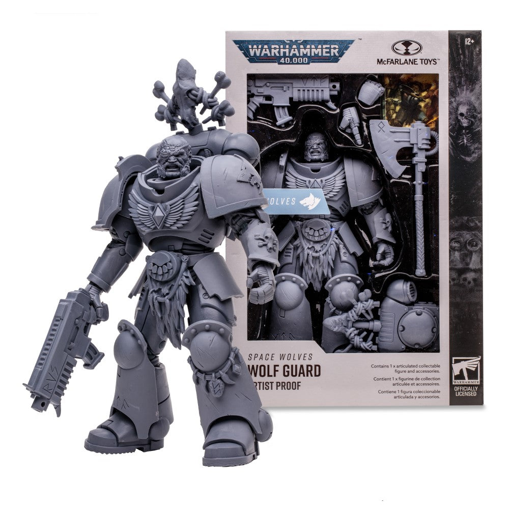 McFarlane Toys Warhammer 40,000 Space Wolves Wolf Guard [Artist Proof]