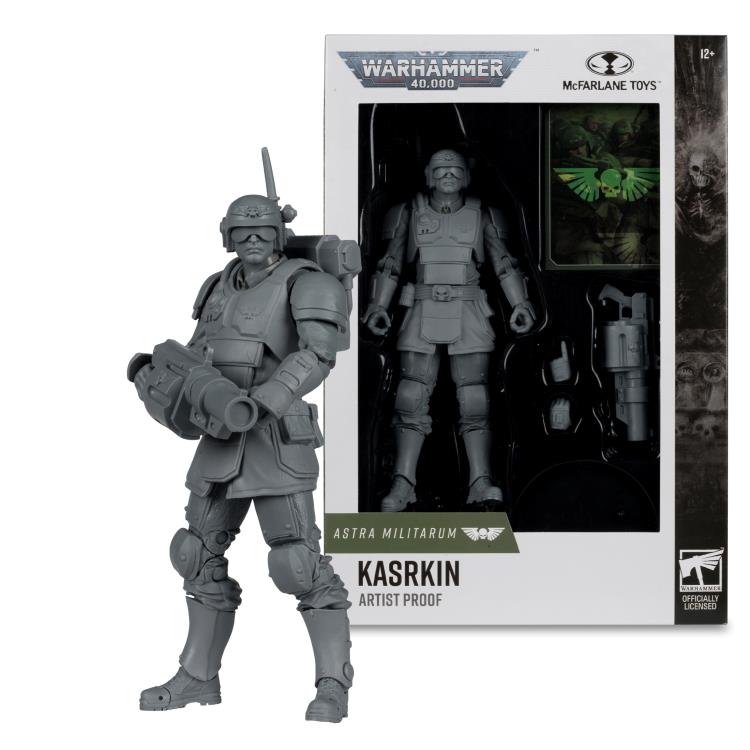 McFarlane Toys Warhammer 40K Astra Militarum Kasrkin Action Figure Artist Proof