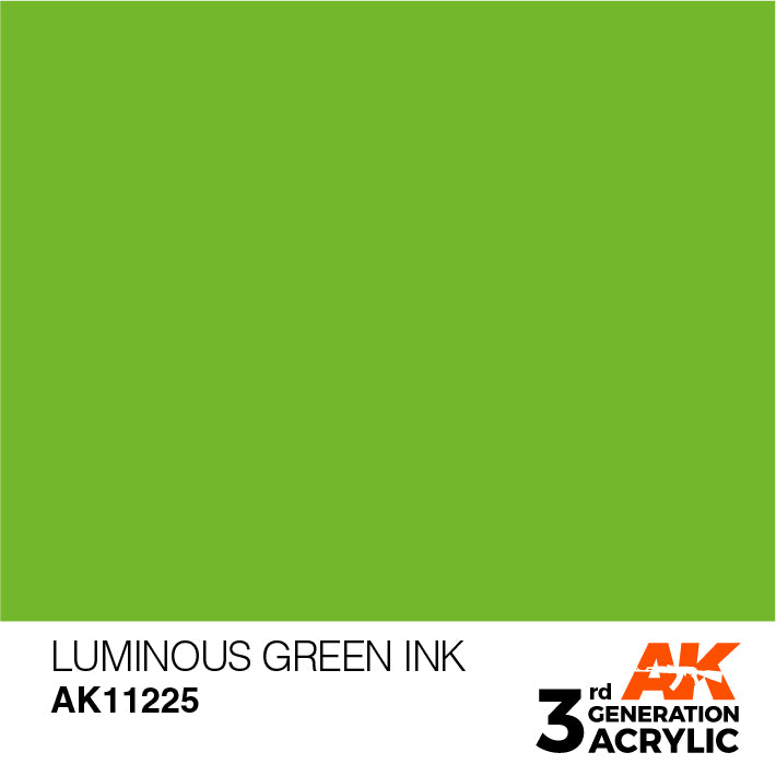 AK 3rd Gen acrylic paints: Skin Ink 221 - Gloss Medium 235