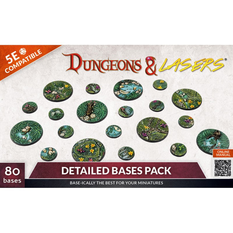 Dungeons & Lasers - Detailed Bases Pack