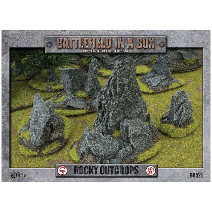 Battlefield in a Box: Rocky Outcrops - The Sword & Board