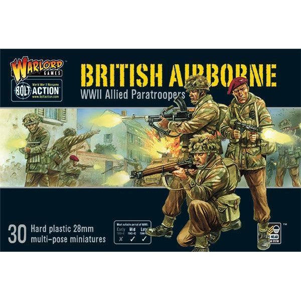 Bolt Action - British Airborne WWII Allied Paratroopers – The Sword & Board