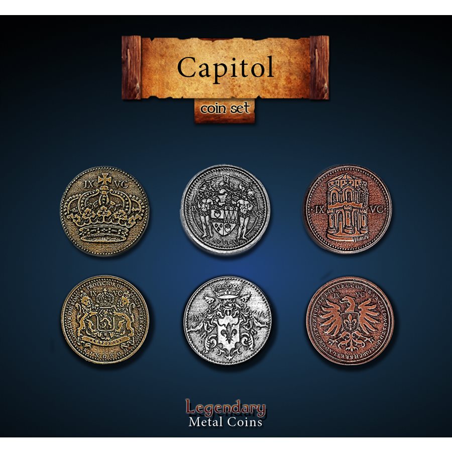 Legendary Metal Coins