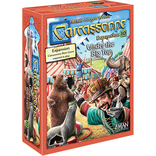 Box Art for Carcassonne Under the Big Top