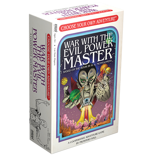 Choose your Own Adventure War with the Evil Power Master Box Art