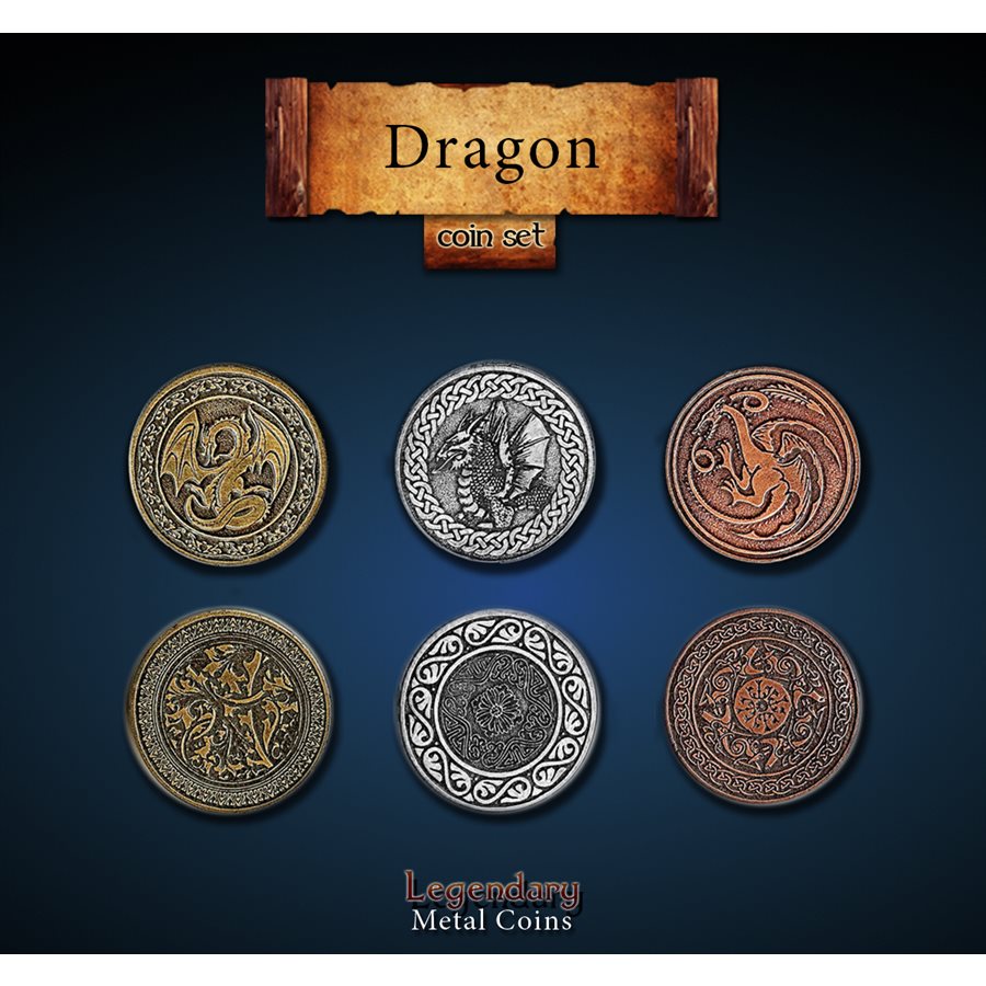 Legendary Metal Coins