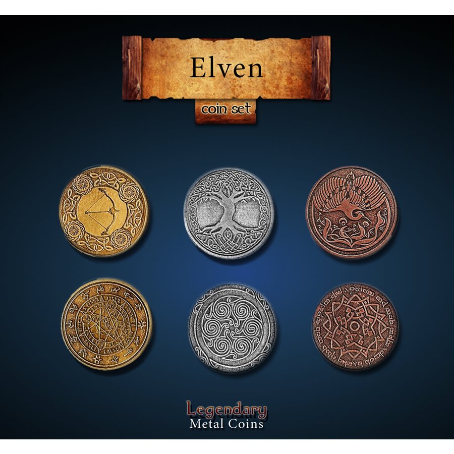 Legendary Metal Coins