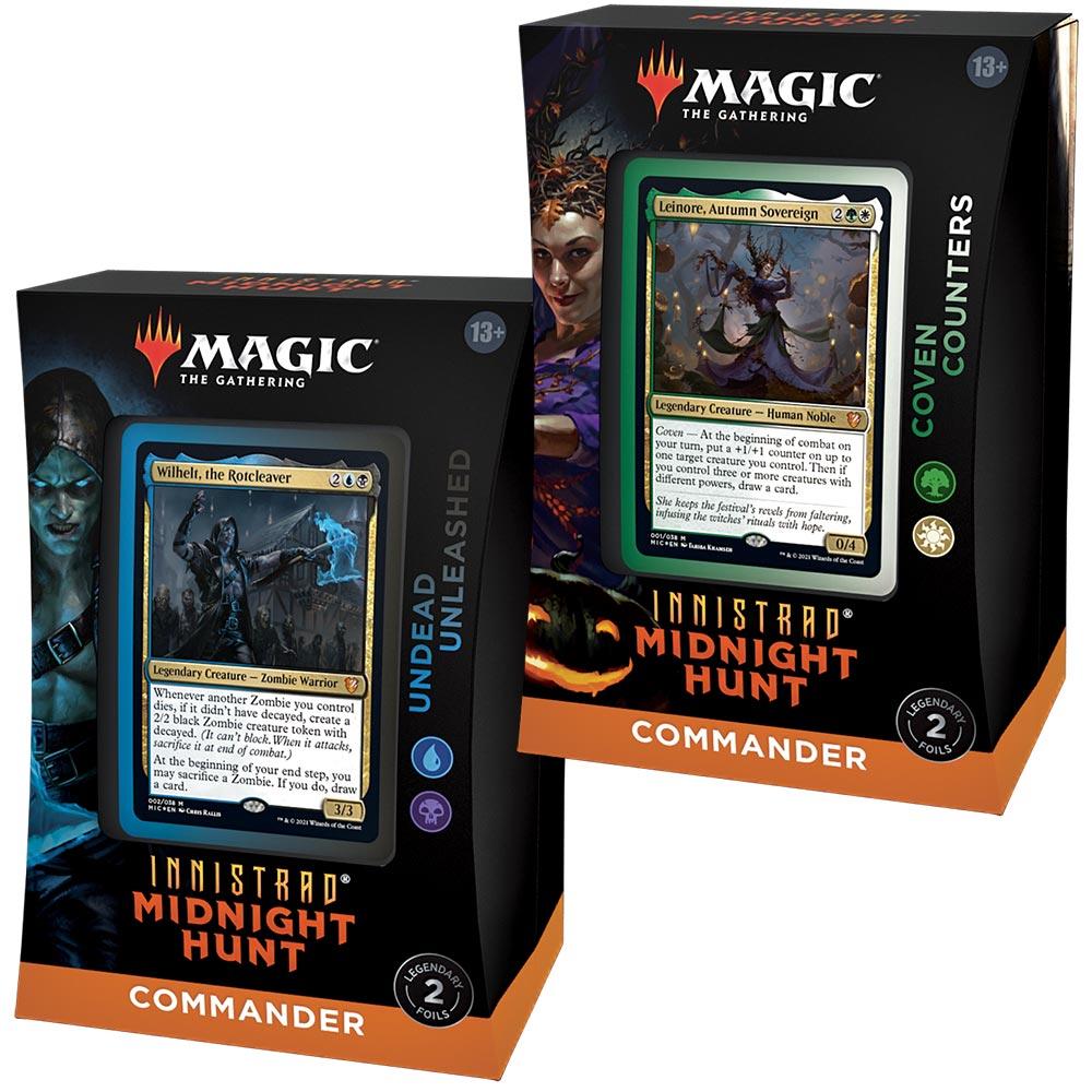 Innistrad Midnight Hunt Commander Decks – The Sword & Board