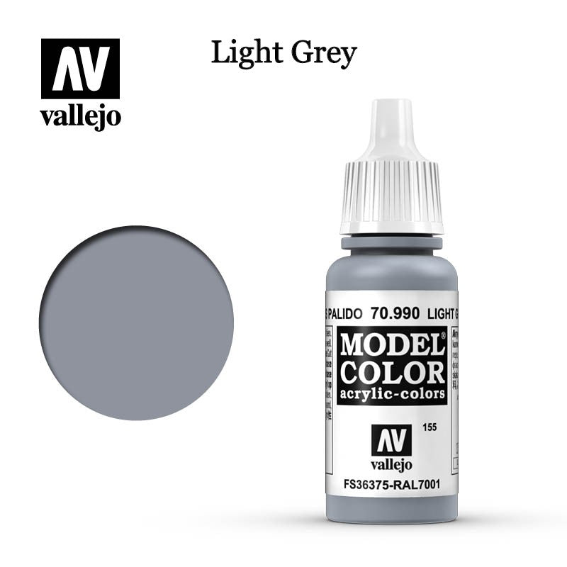 Vallejo grey to black