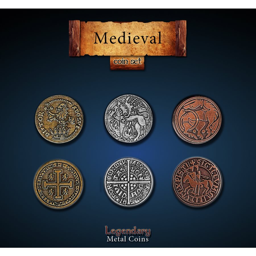 Legendary Metal Coins