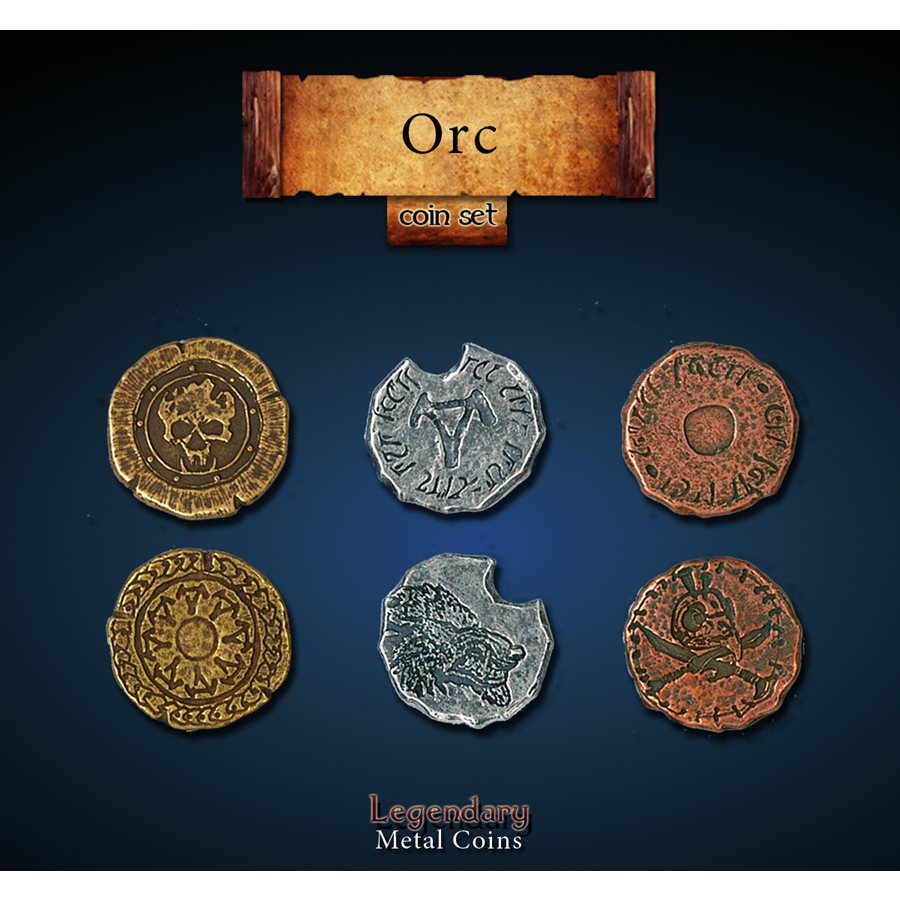 Legendary Metal Coins