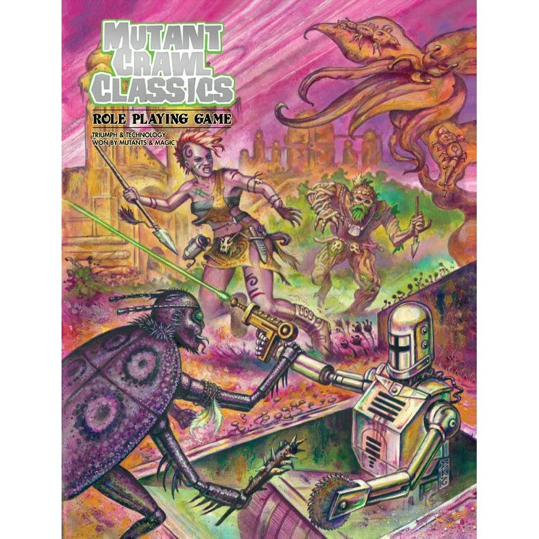 Mutant Crawl Classics Core Book Hardcover